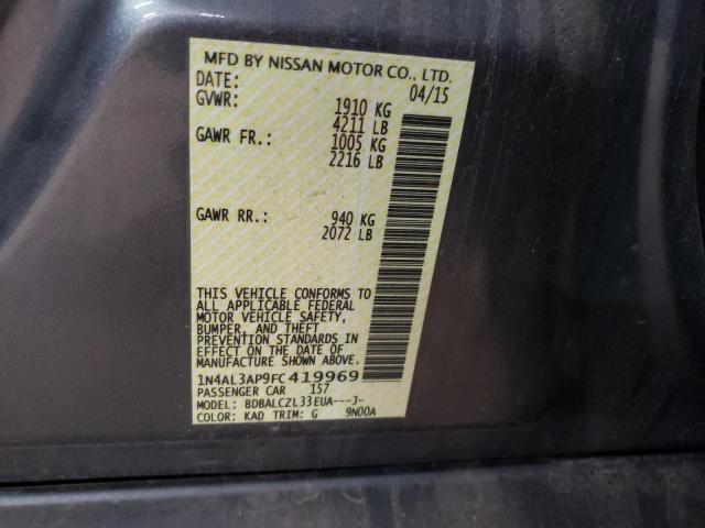 Photo 11 VIN: 1N4AL3AP9FC419969 - NISSAN ALTIMA 2.5 