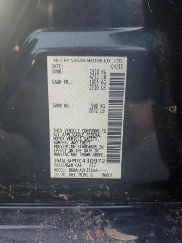 Photo 11 VIN: 1N4AL3AP9FC430972 - NISSAN ALTIMA 2.5 