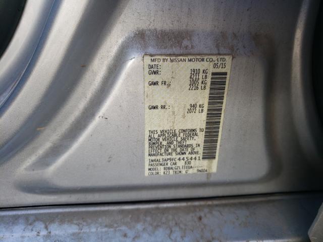 Photo 9 VIN: 1N4AL3AP9FC445441 - NISSAN ALTIMA 2.5 