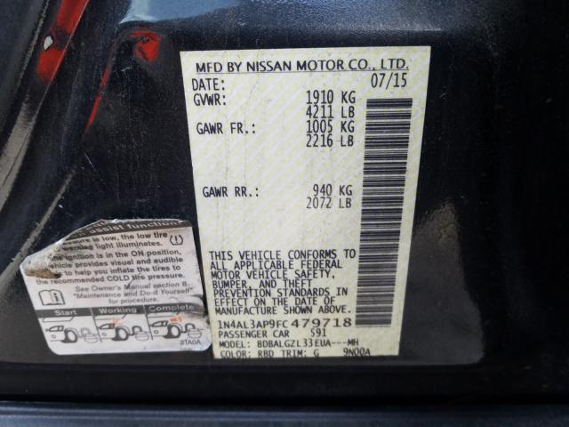 Photo 9 VIN: 1N4AL3AP9FC479718 - NISSAN ALTIMA 2.5 