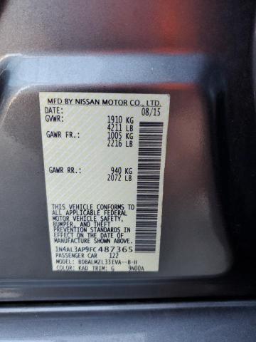 Photo 9 VIN: 1N4AL3AP9FC487365 - NISSAN ALTIMA 2.5 