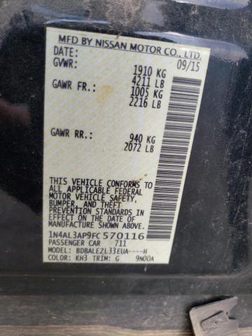 Photo 12 VIN: 1N4AL3AP9FC570116 - NISSAN ALTIMA 2.5 