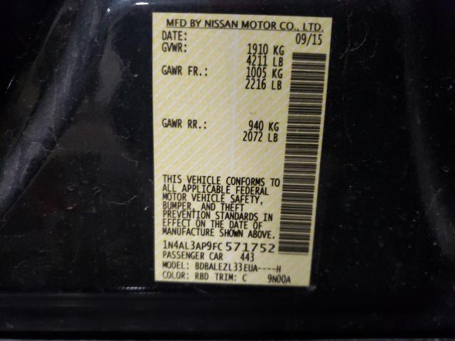 Photo 12 VIN: 1N4AL3AP9FC571752 - NISSAN ALTIMA 2.5 