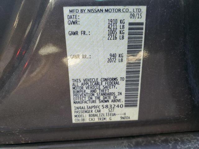 Photo 12 VIN: 1N4AL3AP9FC583240 - NISSAN ALTIMA 