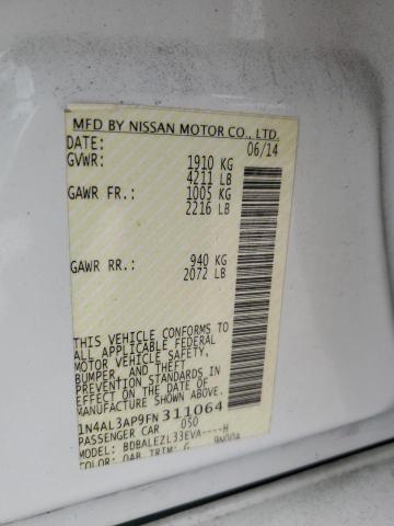 Photo 11 VIN: 1N4AL3AP9FN311064 - NISSAN ALTIMA 2.5 