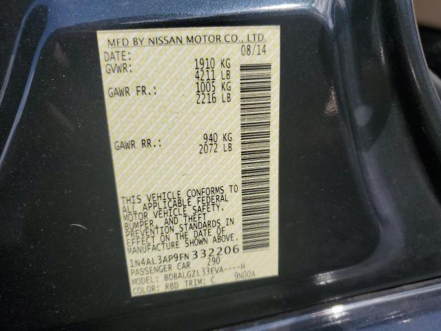 Photo 11 VIN: 1N4AL3AP9FN332206 - NISSAN ALTIMA 