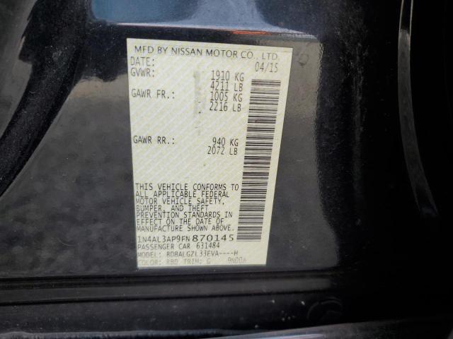 Photo 9 VIN: 1N4AL3AP9FN870145 - NISSAN ALTIMA 2.5 