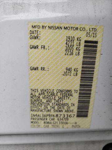 Photo 11 VIN: 1N4AL3AP9FN873367 - NISSAN ALTIMA 