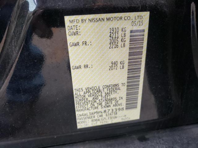 Photo 9 VIN: 1N4AL3AP9FN873398 - NISSAN ALTIMA 2.5 