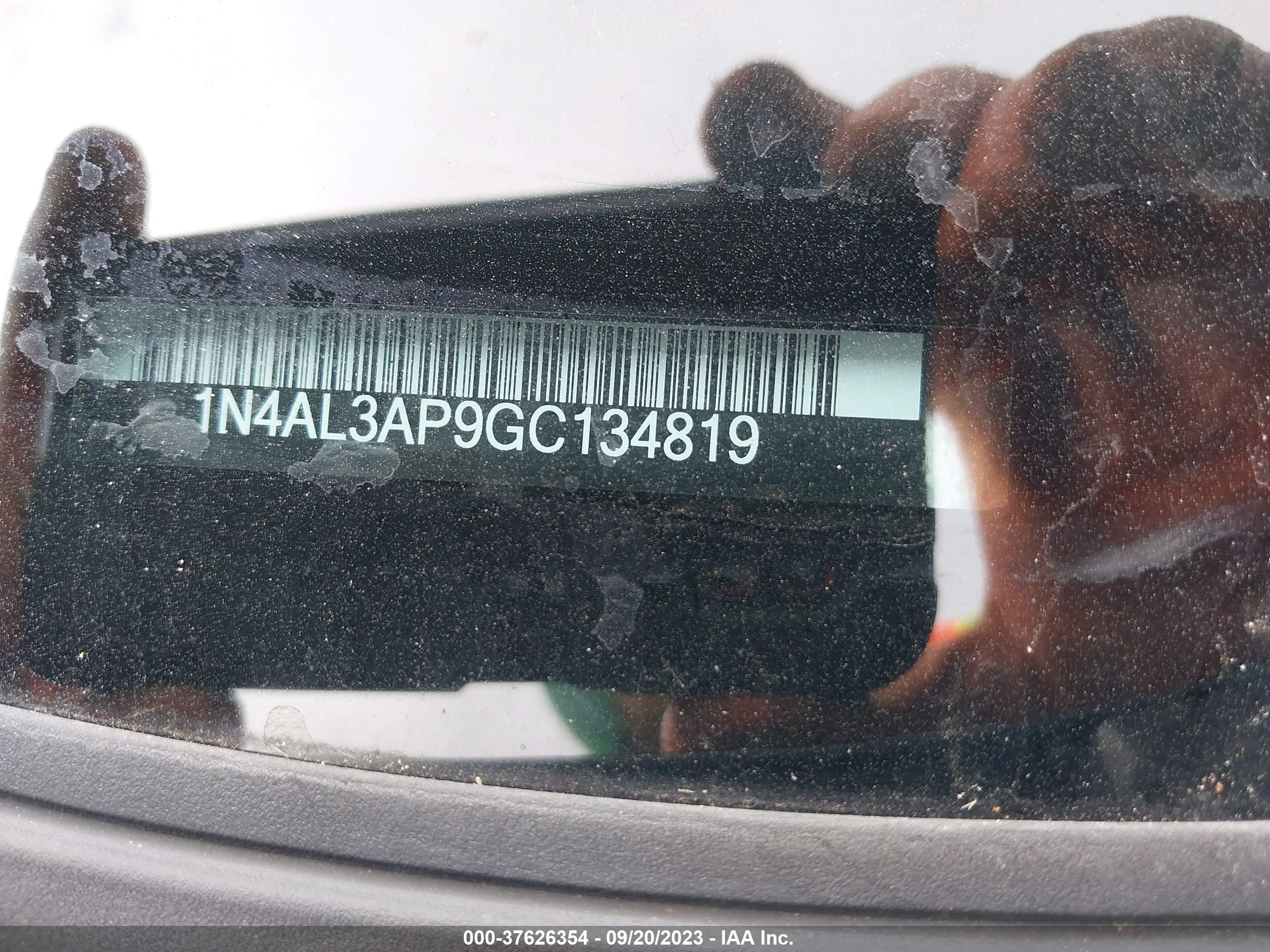 Photo 8 VIN: 1N4AL3AP9GC134819 - NISSAN ALTIMA 