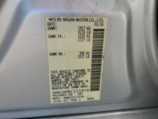 Photo 11 VIN: 1N4AL3AP9GC155976 - NISSAN ALTIMA 