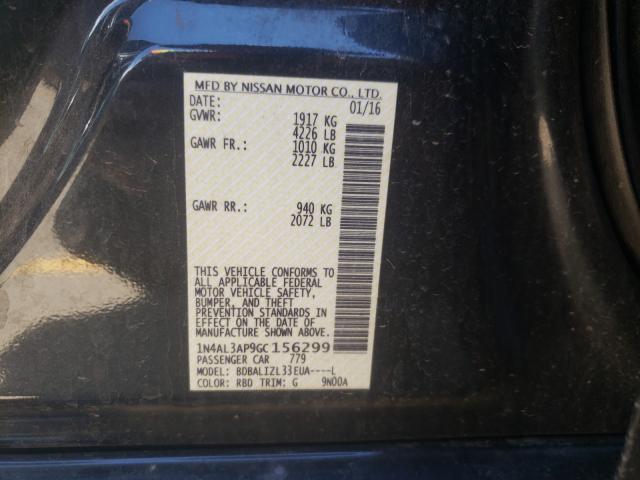 Photo 9 VIN: 1N4AL3AP9GC156299 - NISSAN ALTIMA 