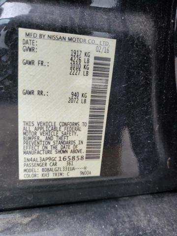 Photo 11 VIN: 1N4AL3AP9GC165858 - NISSAN ALTIMA 