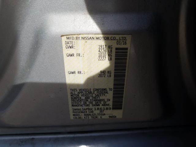 Photo 9 VIN: 1N4AL3AP9GC186189 - NISSAN ALTIMA 