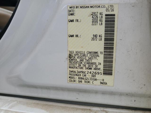 Photo 11 VIN: 1N4AL3AP9GC242695 - NISSAN ALTIMA 2.5 