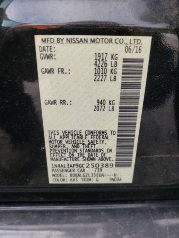 Photo 9 VIN: 1N4AL3AP9GC250389 - NISSAN ALTIMA 2.5 