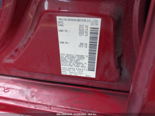 Photo 8 VIN: 1N4AL3AP9GN336371 - NISSAN ALTIMA 