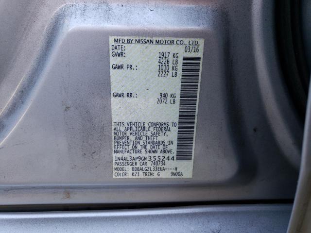 Photo 9 VIN: 1N4AL3AP9GN355244 - NISSAN ALTIMA 2.5 