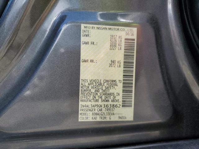 Photo 12 VIN: 1N4AL3AP9GN363862 - NISSAN ALTIMA 