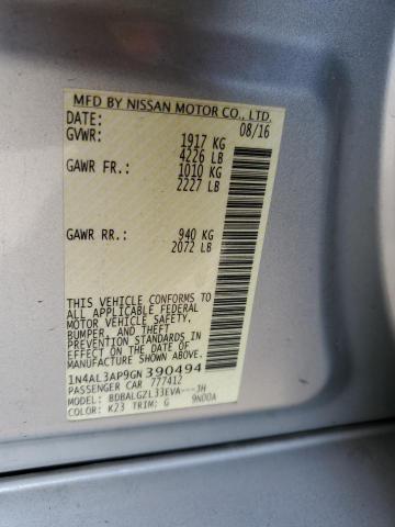 Photo 11 VIN: 1N4AL3AP9GN390494 - NISSAN ALTIMA 2.5 