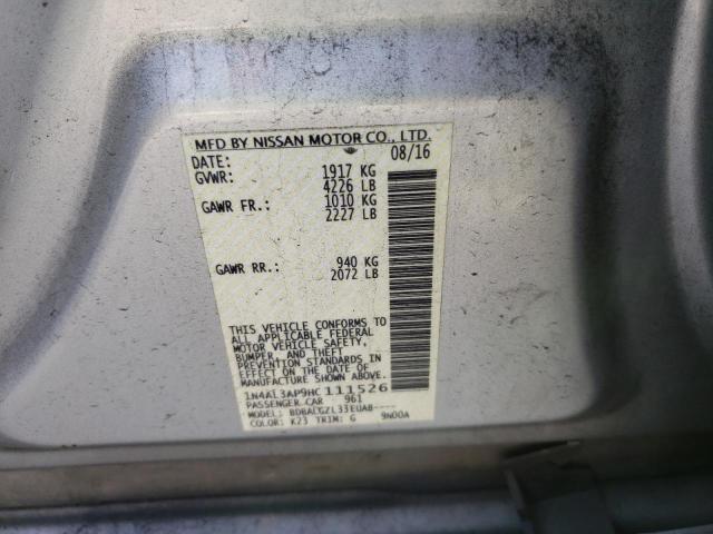 Photo 12 VIN: 1N4AL3AP9HC111526 - NISSAN ALTIMA 2.5 