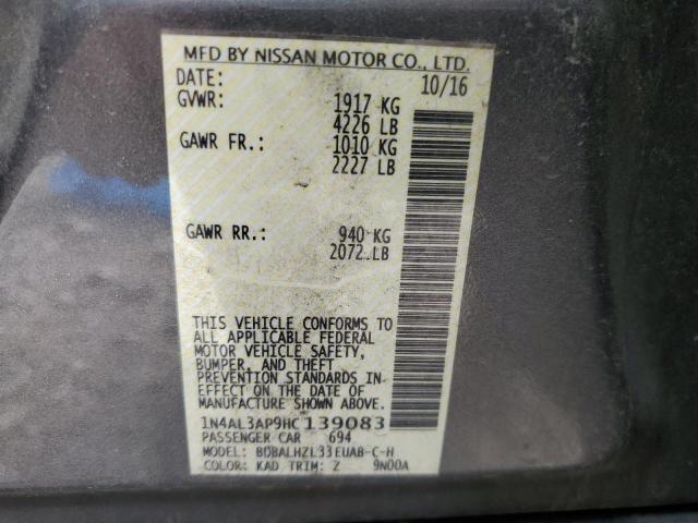 Photo 11 VIN: 1N4AL3AP9HC139083 - NISSAN ALTIMA 