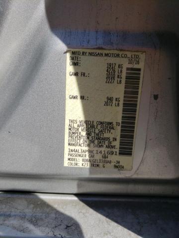 Photo 11 VIN: 1N4AL3AP9HC141691 - NISSAN ALTIMA 2.5 