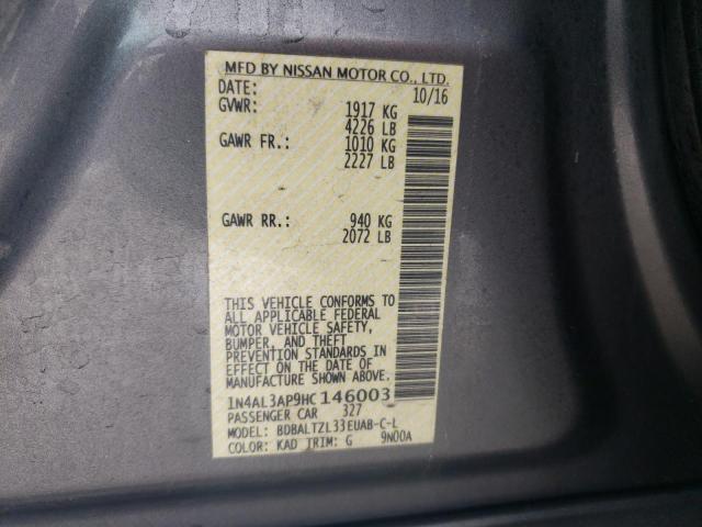 Photo 11 VIN: 1N4AL3AP9HC146003 - NISSAN ALTIMA 