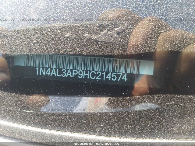 Photo 8 VIN: 1N4AL3AP9HC214574 - NISSAN ALTIMA 