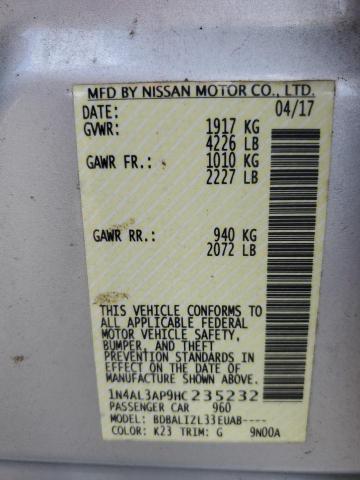 Photo 11 VIN: 1N4AL3AP9HC235232 - NISSAN ALTIMA 