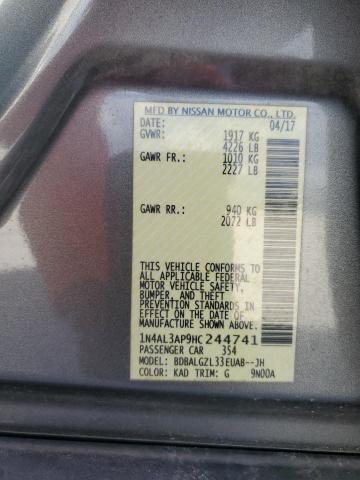 Photo 11 VIN: 1N4AL3AP9HC244741 - NISSAN ALTIMA 