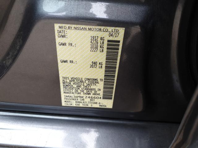 Photo 9 VIN: 1N4AL3AP9HC246604 - NISSAN ALTIMA 2.5 