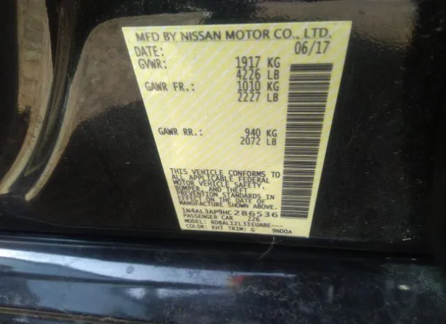 Photo 8 VIN: 1N4AL3AP9HC286536 - NISSAN ALTIMA 