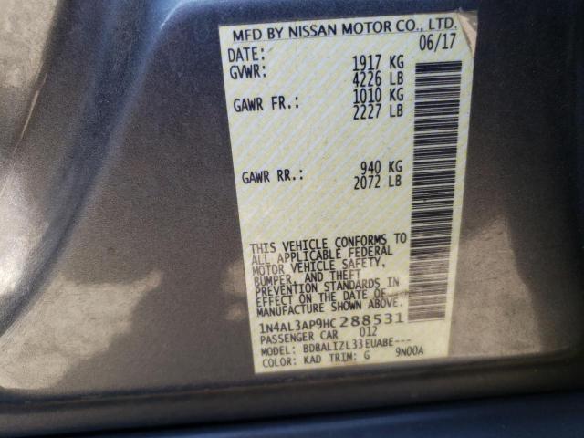 Photo 9 VIN: 1N4AL3AP9HC288531 - NISSAN ALTIMA 2.5 