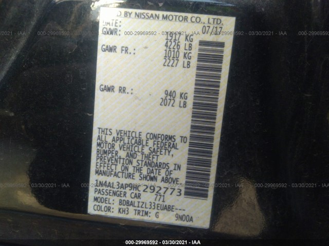 Photo 8 VIN: 1N4AL3AP9HC292773 - NISSAN ALTIMA 