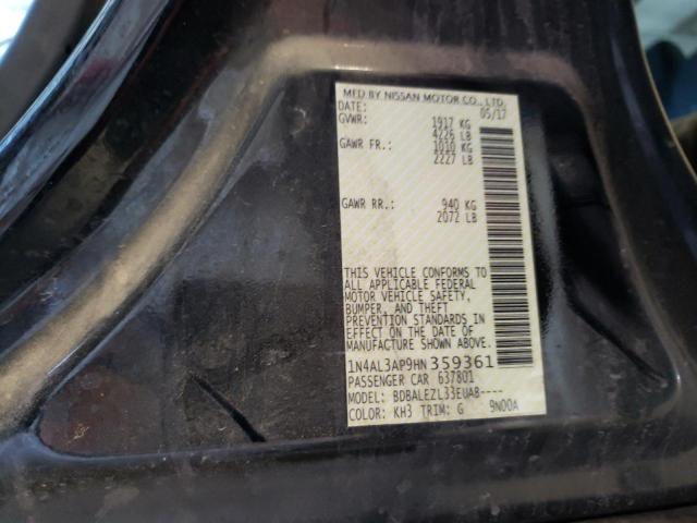 Photo 11 VIN: 1N4AL3AP9HN359361 - NISSAN ALTIMA 