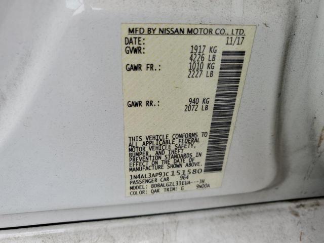 Photo 11 VIN: 1N4AL3AP9JC151580 - NISSAN ALTIMA 2.5 