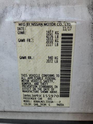 Photo 12 VIN: 1N4AL3AP9JC155970 - NISSAN ALTIMA 