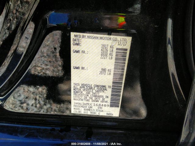 Photo 8 VIN: 1N4AL3AP9JC168489 - NISSAN ALTIMA 