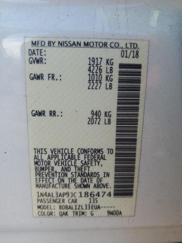 Photo 11 VIN: 1N4AL3AP9JC186474 - NISSAN ALTIMA 2.5 