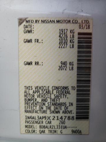 Photo 12 VIN: 1N4AL3AP9JC214788 - NISSAN ALTIMA 2.5 