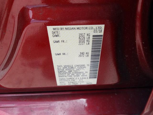 Photo 9 VIN: 1N4AL3AP9JC215861 - NISSAN ALTIMA 2.5 