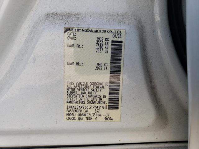 Photo 11 VIN: 1N4AL3AP9JC279754 - NISSAN ALTIMA 2.5 