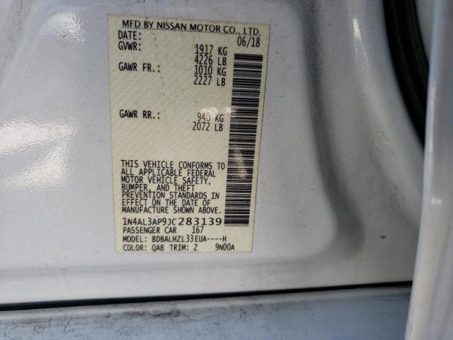 Photo 12 VIN: 1N4AL3AP9JC283139 - NISSAN ALTIMA 2.5 