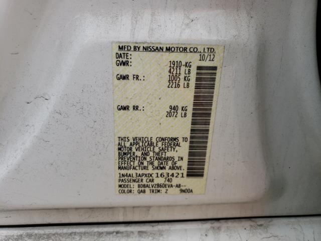 Photo 9 VIN: 1N4AL3APXDC163421 - NISSAN ALTIMA 2.5 