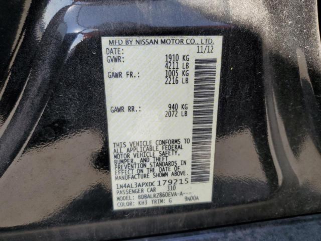 Photo 12 VIN: 1N4AL3APXDC179215 - NISSAN ALTIMA 2.5 