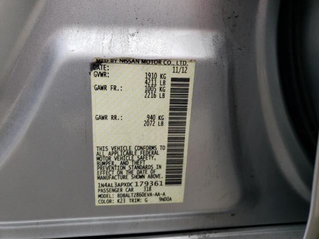 Photo 11 VIN: 1N4AL3APXDC179361 - NISSAN ALTIMA 2.5 