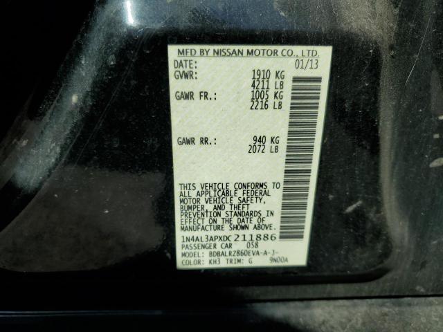 Photo 11 VIN: 1N4AL3APXDC211886 - NISSAN ALTIMA 