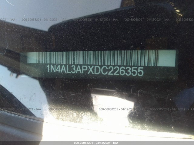 Photo 8 VIN: 1N4AL3APXDC226355 - NISSAN ALTIMA 