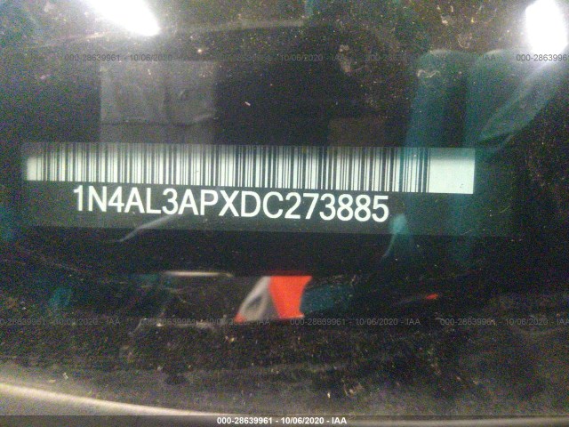 Photo 8 VIN: 1N4AL3APXDC273885 - NISSAN ALTIMA 